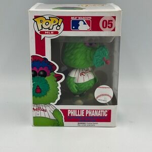 Funko POP MLB:‎ Mlb Mascots 05 Phillie Phanatic MLB STICKER Vinyl Figure